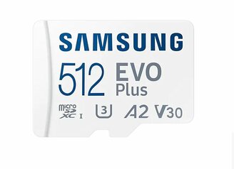 Карта памяти microSD Samsung EVO Plus 512 ГБ