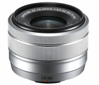 Объектив FUJIFILM XC 15-45mm f/3.5-5.6 OIS PZ, серебристый