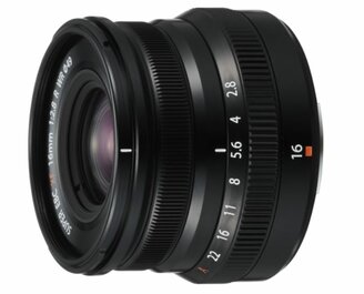 Объектив FUJIFILM XF 16mm f/2.8 R WR, черный