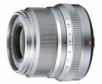 Объектив FUJIFILM XF 23mm f/2 R WR серебристый