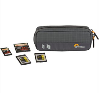 Чехол для карт памяти Lowepro GearUp Memory Wallet 20D - темно-серый