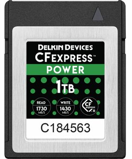 Карта памяти Delkin Devices Power CFexpress Type B 1TB