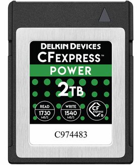 Карта памяти Delkin Devices Power CFexpress Type B 2TB