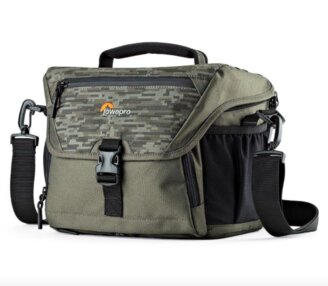 Сумка Lowepro Nova 180 AW II - беж/пиксель камо